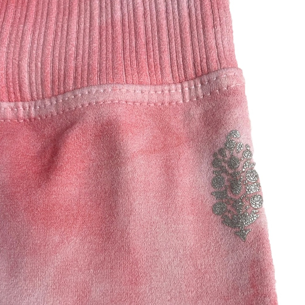 Free People Movement Good Karma Tie-Dye Leggings Light Pink Womens S/M - Picture 5 of 9